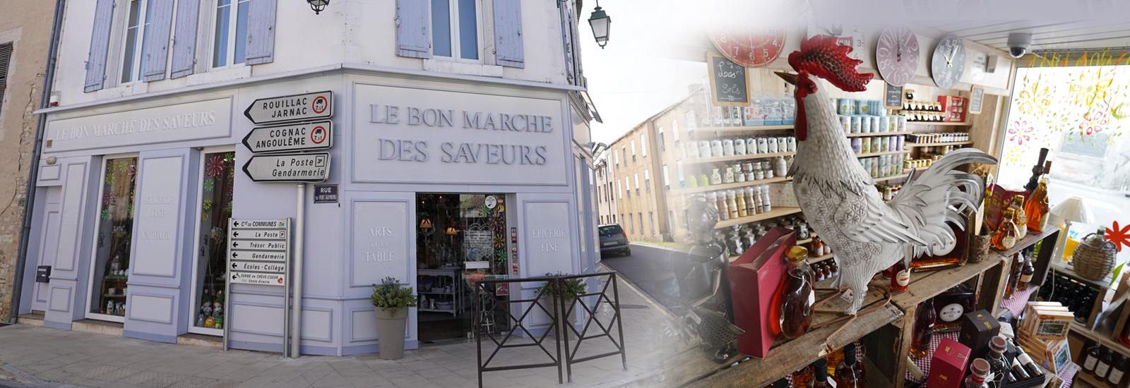 accueil - Le Bon Marché des Saveurs, épicerie fine à Aigre - Charente